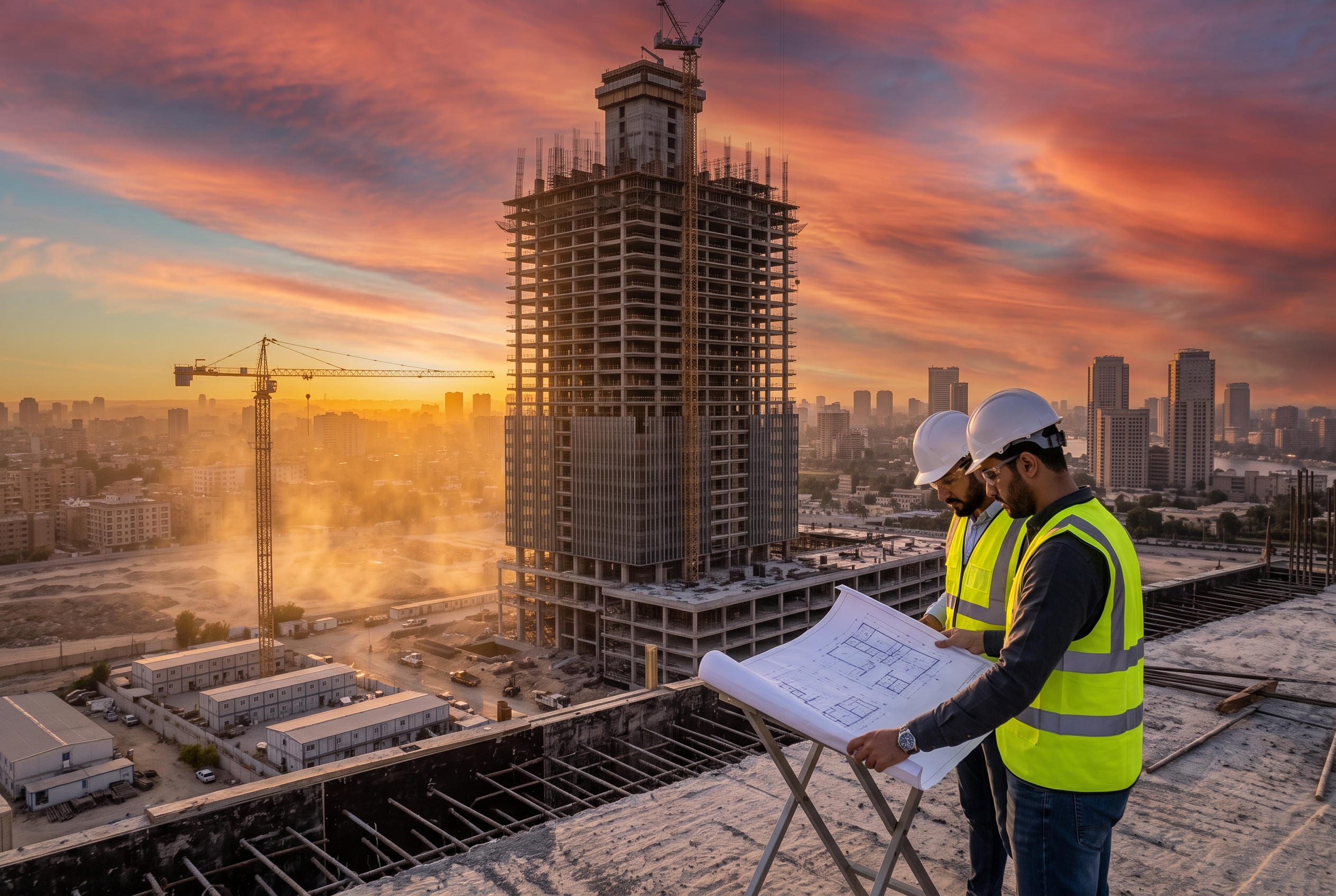 خدمات المقاولات والتشييد المتكاملة